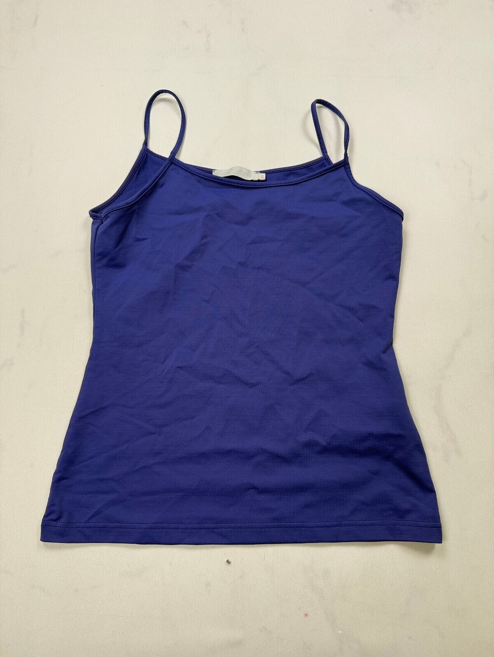 Anne Fontaine Paris Tank Top Blue Modern Fitted - Womens 40